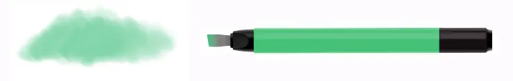 The Flat Brush in Flow