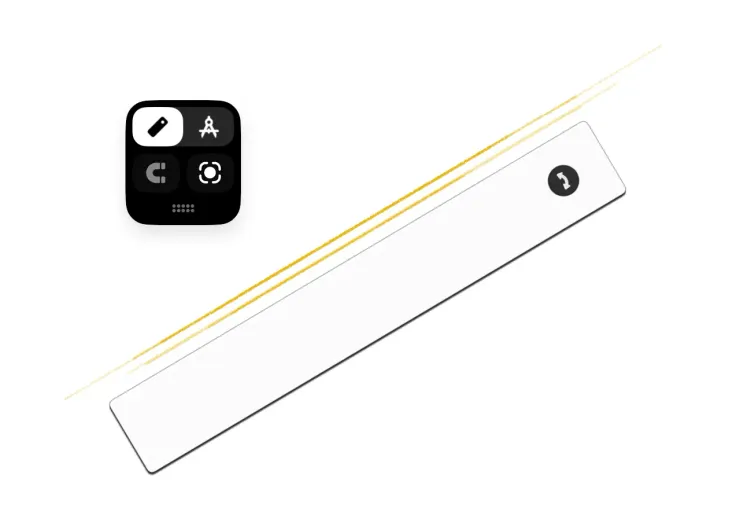 Redesigned ruler
