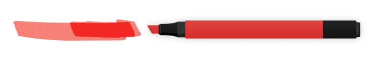 The Chisel Marker in Flow